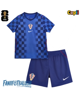 Croația Echipament de Fotbal Replică Mondial 2026 Copii Deplasare (+ Șorturi)